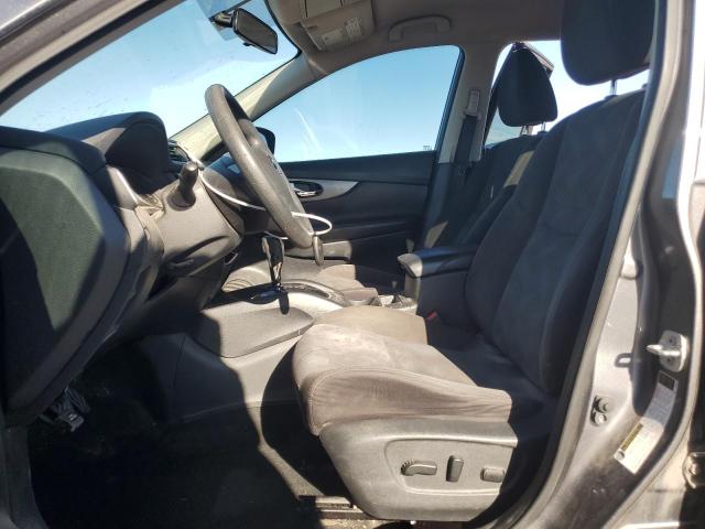 KNMAT2MT3GP657324 - 2016 NISSAN ROGUE S GRAY photo 7