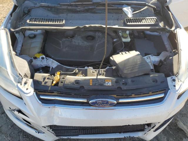 1FMCU9H99DUA92857 - 2013 FORD ESCAPE SEL WHITE photo 11