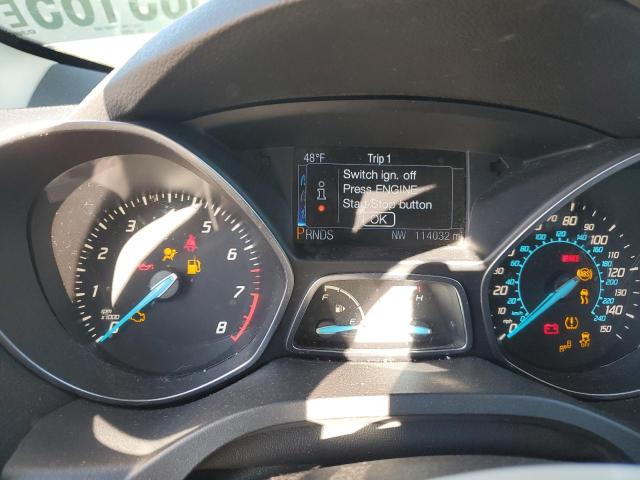 1FMCU9H99DUA92857 - 2013 FORD ESCAPE SEL WHITE photo 9