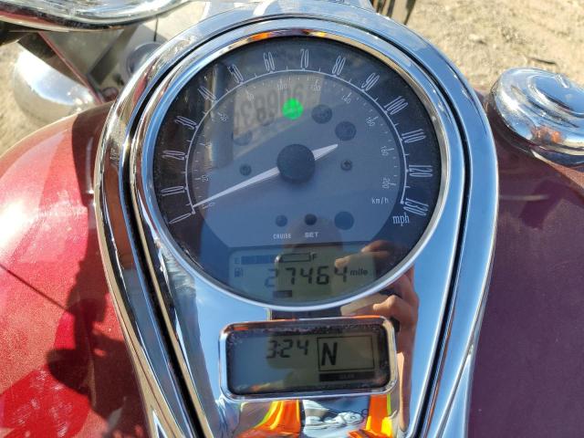 JKBVNRC199A000916 - 2009 KAWASAKI VN1700 B C MAROON photo 7