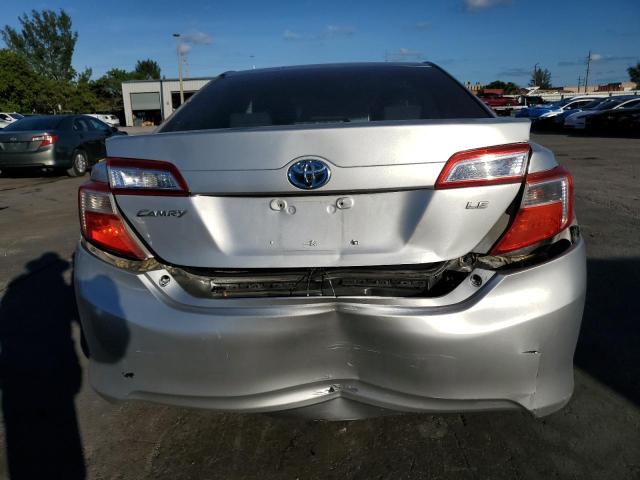 4T1BF1FK8CU092263 - 2012 TOYOTA CAMRY BASE SILVER photo 6