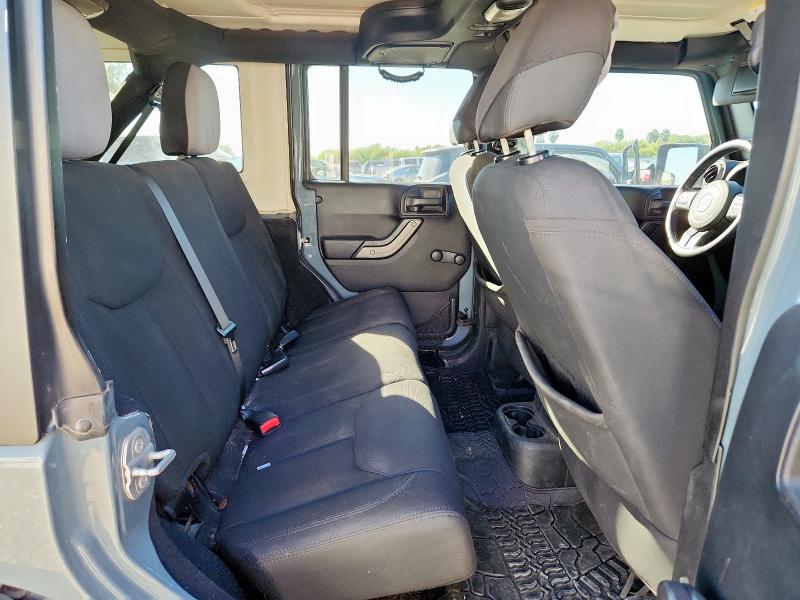 1C4BJWDG3FL591349 - 2015 JEEP WRANGLER U SPORT GRAY photo 10