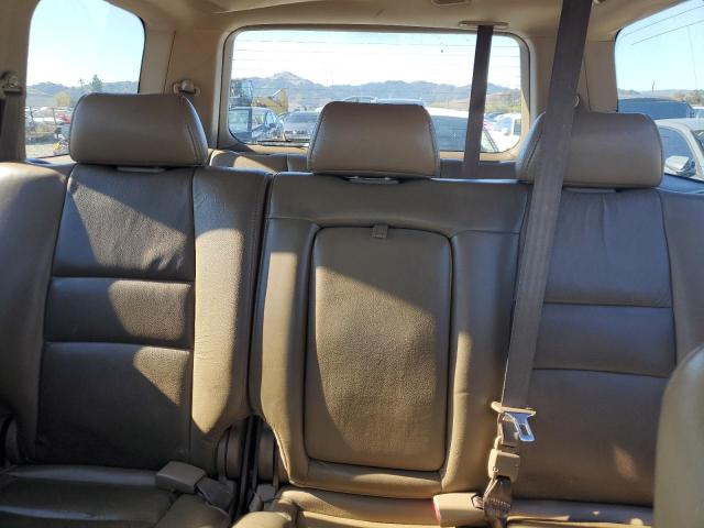 5FNYF28627B040369 - 2007 HONDA PILOT EXL BLACK photo 10