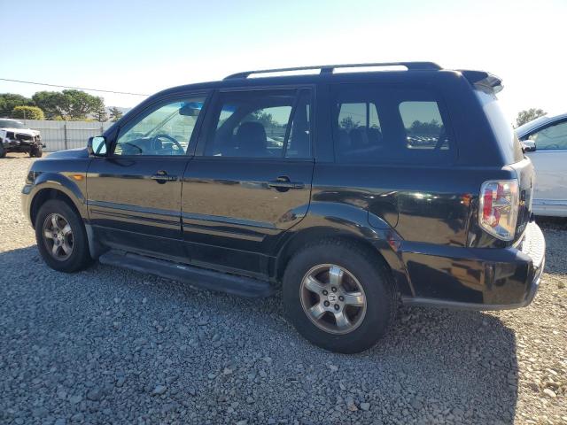 5FNYF28627B040369 - 2007 HONDA PILOT EXL BLACK photo 2