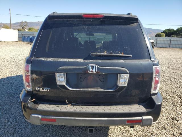 5FNYF28627B040369 - 2007 HONDA PILOT EXL BLACK photo 6