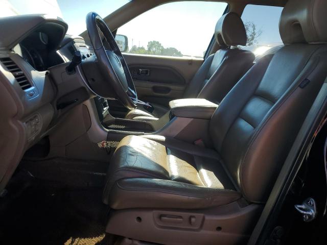 5FNYF28627B040369 - 2007 HONDA PILOT EXL BLACK photo 7