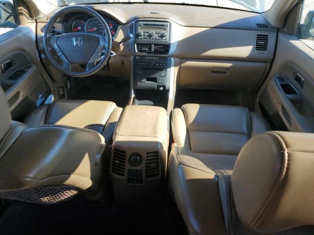 5FNYF28627B040369 - 2007 HONDA PILOT EXL BLACK photo 8