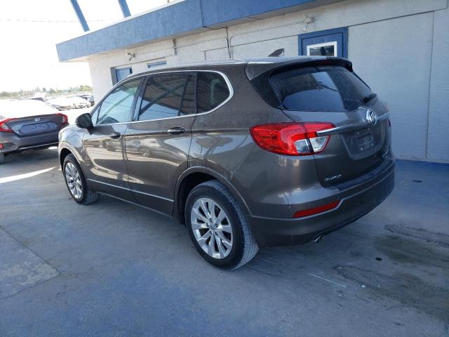 LRBFXBSA6HD160877 - 2017 BUICK ENVISION ESSENCE Շագանակագույն լուսանկար 2