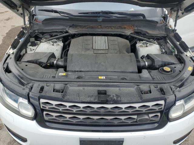 SALWG2PF8GA106947 - 2016 LAND ROVER RANGE ROVE SE WHITE photo 11