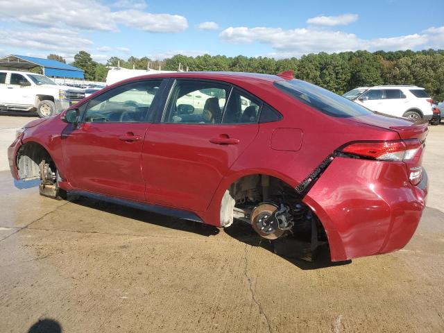 JTDBCMFE4S3086585 - 2025 TOYOTA COROLLA LE RED photo 2