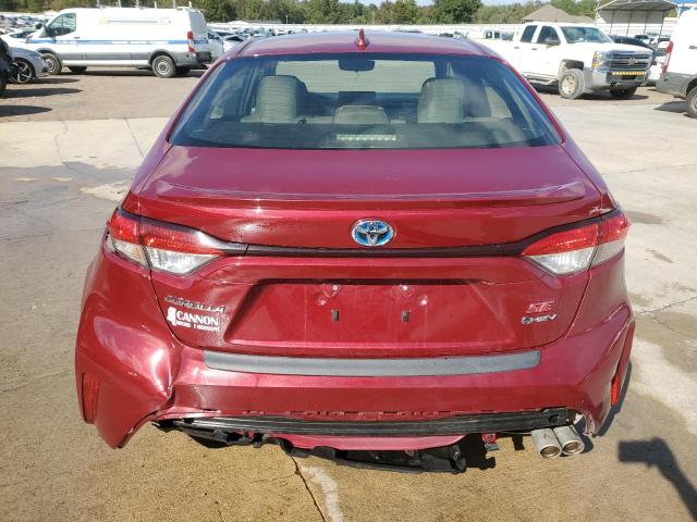 JTDBCMFE4S3086585 - 2025 TOYOTA COROLLA LE RED photo 6