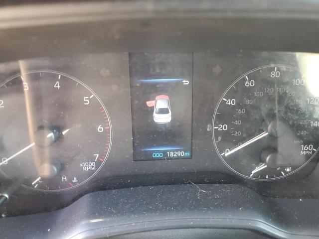 JTDBCMFE4S3086585 - 2025 TOYOTA COROLLA LE RED photo 9