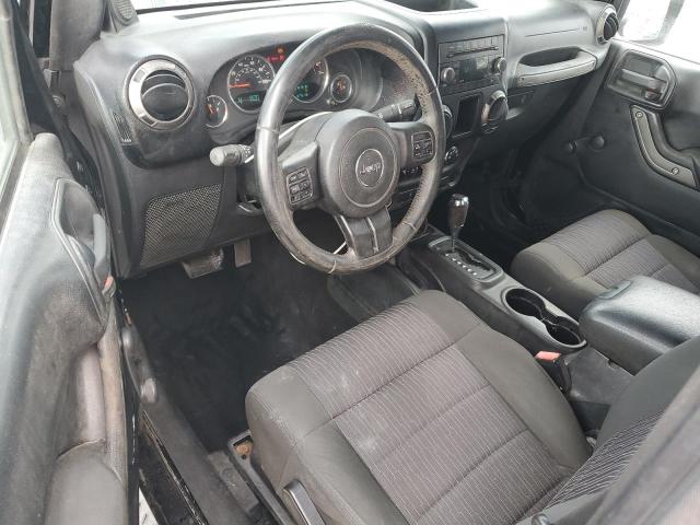 1J4AA2D10BL555882 - 2011 JEEP WRANGLER SPORT BLACK photo 8