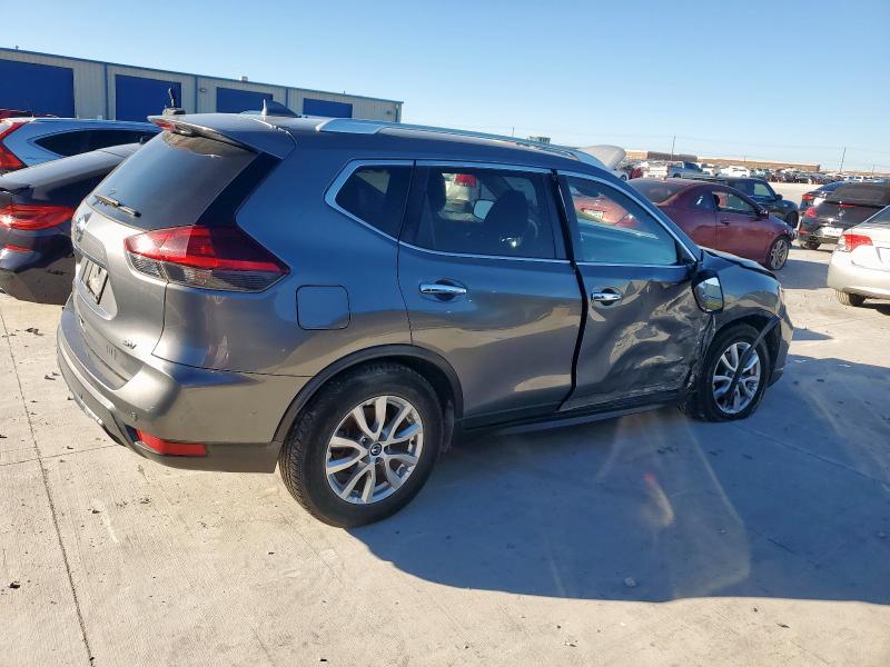 KNMAT2MT4KP506596 - 2019 NISSAN ROGUE S رمادي صورة 3