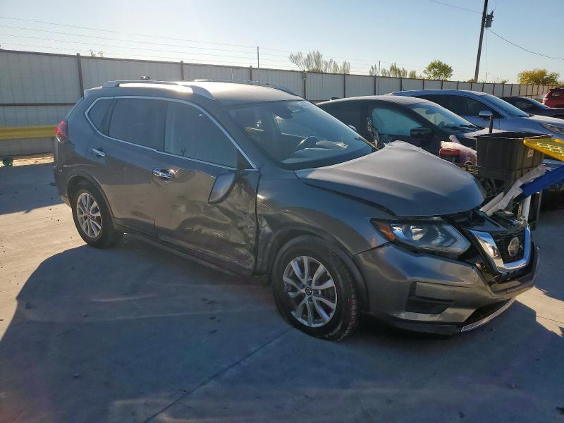 KNMAT2MT4KP506596 - 2019 NISSAN ROGUE S رمادي صورة 4