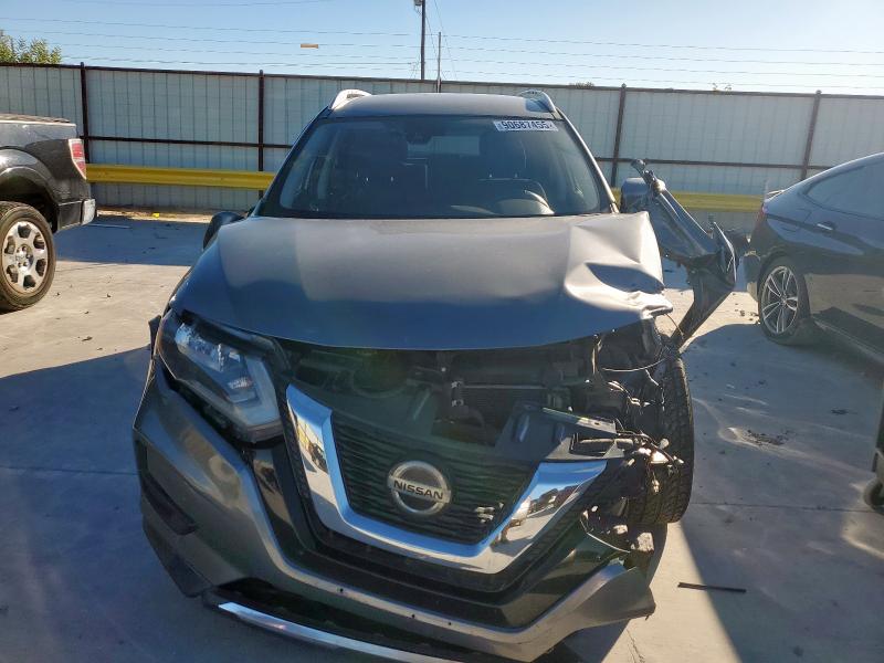 KNMAT2MT4KP506596 - 2019 NISSAN ROGUE S رمادي صورة 5