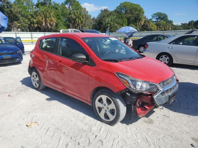 KL8CB6SA7MC702569 - 2021 CHEVROLET SPARK LS წითელი ფოტო 4