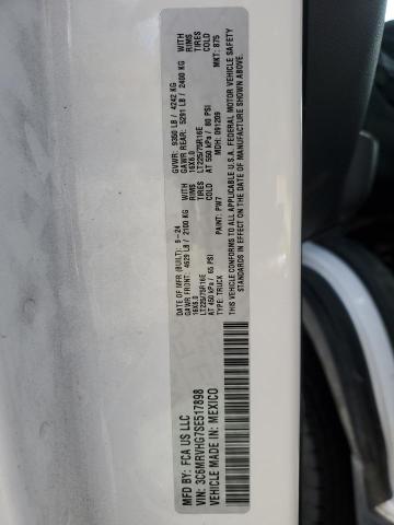 3C6MRVHG7SE517898 - 2025 RAM PROMASTER 3500 HIGH Білий фото 14