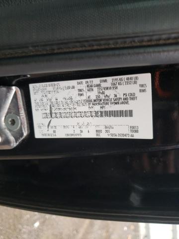 1FMCU9J96DUB19698 - 2013 FORD ESCAPE TITANIUM Қара фото 12