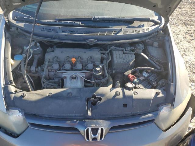 2HGFG11697H535639 - 2007 HONDA CIVIC LX GRAY photo 11
