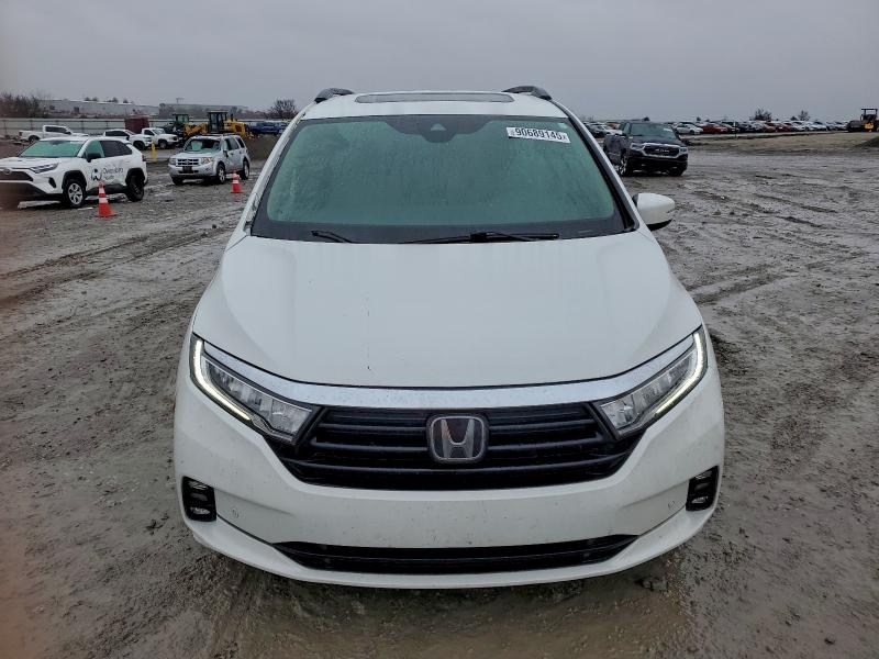 5FNRL6H82NB051715 - 2022 HONDA ODYSSEY TOURING 白色 照片 5