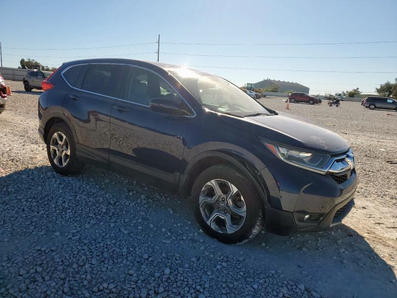 2HKRW2H84JH697558 - 2018 HONDA CR-V EXL Көк фото 4