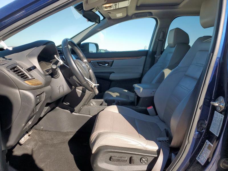 2HKRW2H84JH697558 - 2018 HONDA CR-V EXL Көк фото 7