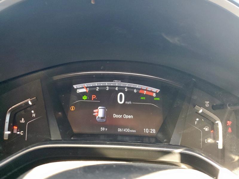 2HKRW2H84JH697558 - 2018 HONDA CR-V EXL Көк фото 9