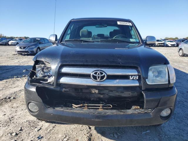 5TBDT441X6S509806 - 2006 TOYOTA TUNDRA DOUBLE CAB SR5 BLACK photo 5