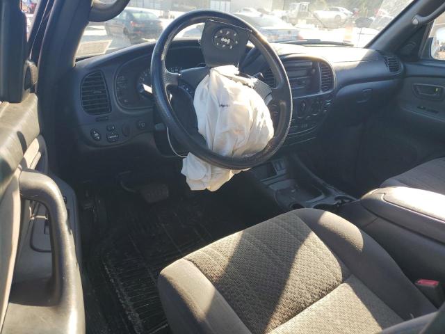 5TBDT441X6S509806 - 2006 TOYOTA TUNDRA DOUBLE CAB SR5 BLACK photo 8