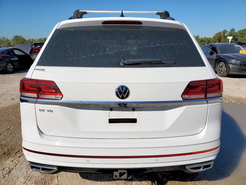 1V2PR2CA0MC522019 - 2021 VOLKSWAGEN ATLAS SE Ақ фото 6