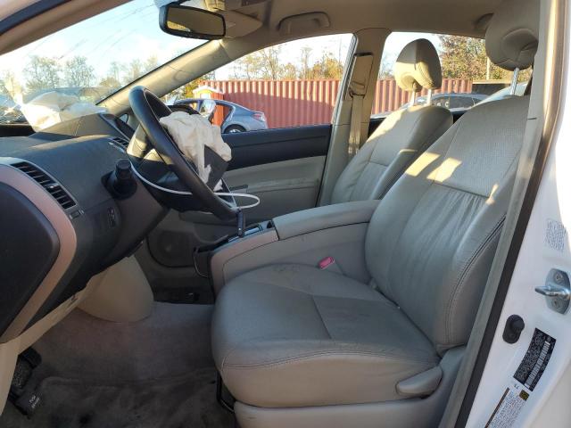 JTDKB20U397850727 - 2009 TOYOTA PRIUS WHITE photo 7