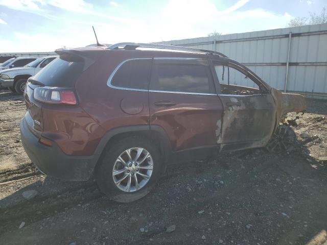1C4PJMCX5KD127138 - 2019 JEEP CHEROKEE LATITUDE Темно-червоний фото 3