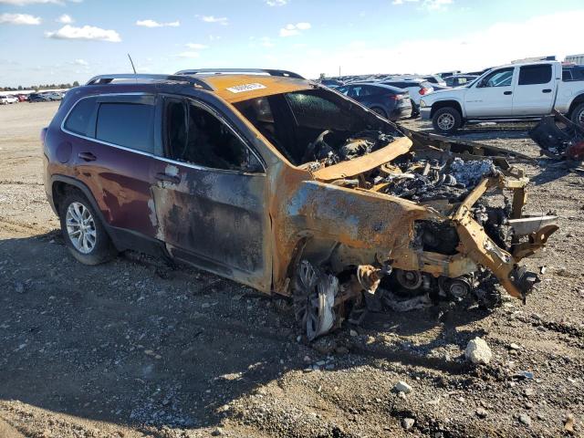 1C4PJMCX5KD127138 - 2019 JEEP CHEROKEE LATITUDE Темно-червоний фото 4