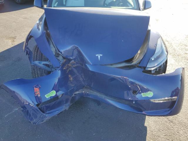 7SAYGDEE9PF622783 - 2023 TESLA MODEL Y 蓝色 照片 12