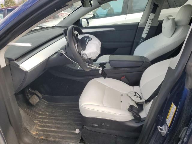 7SAYGDEE9PF622783 - 2023 TESLA MODEL Y 蓝色 照片 7