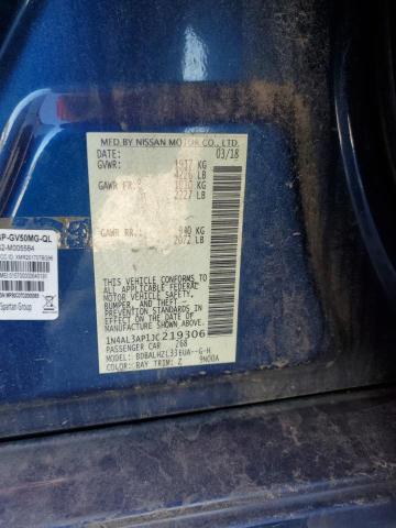 1N4AL3AP1JC219306 - 2018 NISSAN ALTIMA 2.5 Mavi foto 12