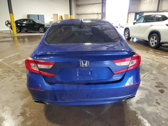 1HGCV1F3XJA132184 - 2018 HONDA ACCORD SPORT Синій фото 6