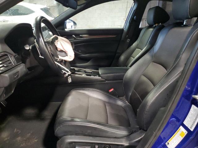 1HGCV1F3XJA132184 - 2018 HONDA ACCORD SPORT Синій фото 7