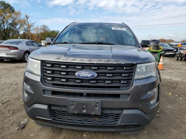 1FM5K8GT2GGC64753 - 2016 FORD EXPLORER SPORT Қара фото 5