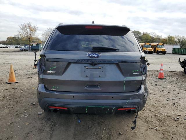 1FM5K8GT2GGC64753 - 2016 FORD EXPLORER SPORT Қара фото 6