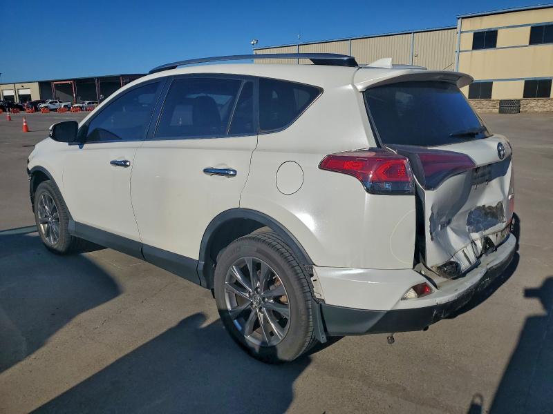 JTMYFREV0JJ179341 - 2018 TOYOTA RAV4 LIMITED WHITE photo 2