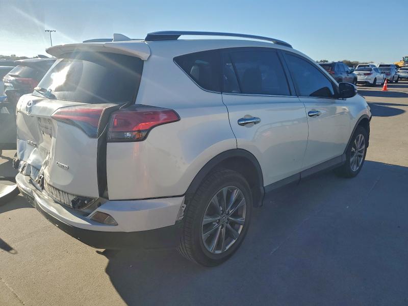 JTMYFREV0JJ179341 - 2018 TOYOTA RAV4 LIMITED WHITE photo 3