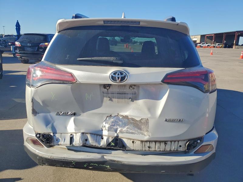 JTMYFREV0JJ179341 - 2018 TOYOTA RAV4 LIMITED WHITE photo 6