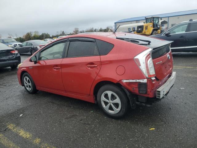 JTDKN3DU9C5458734 - 2012 TOYOTA PRIUS RED photo 2