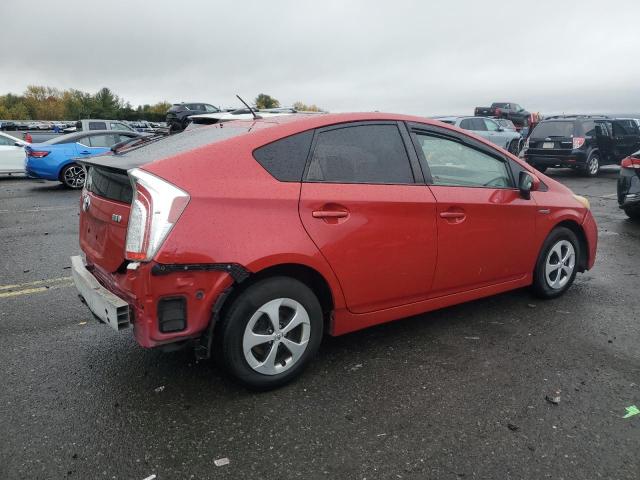 JTDKN3DU9C5458734 - 2012 TOYOTA PRIUS RED photo 3