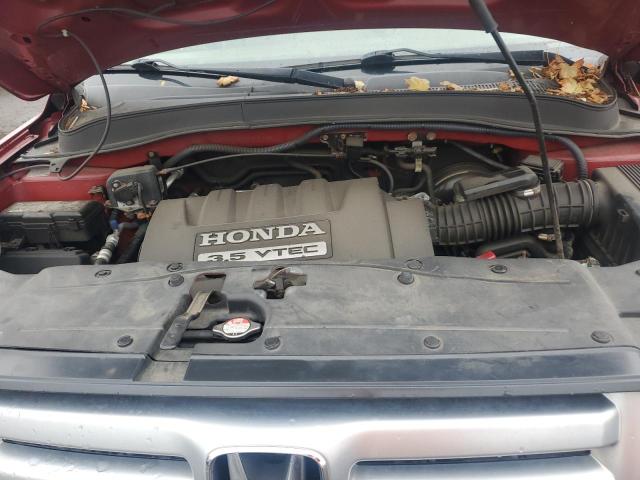 2HKYF18576H530923 - 2006 HONDA PILOT EX წითელი ფოტო 12