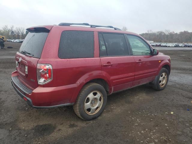 2HKYF18576H530923 - 2006 HONDA PILOT EX წითელი ფოტო 3