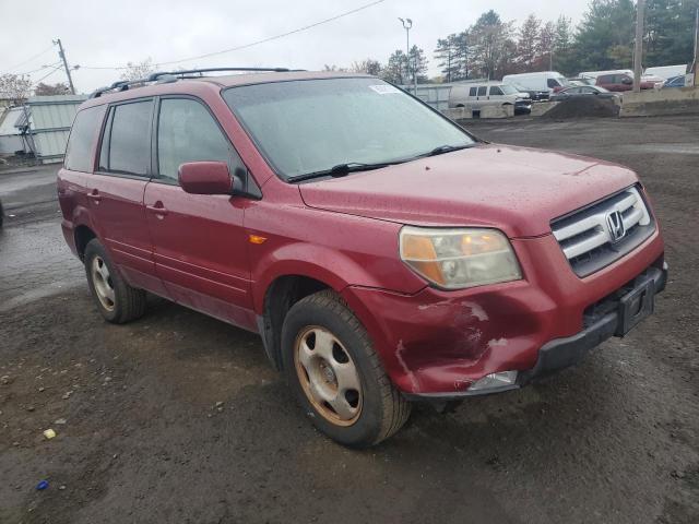 2HKYF18576H530923 - 2006 HONDA PILOT EX წითელი ფოტო 4