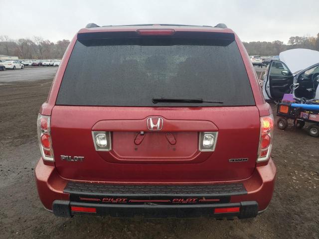 2HKYF18576H530923 - 2006 HONDA PILOT EX წითელი ფოტო 6
